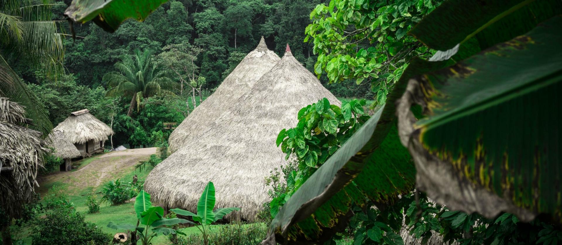 Wieś Indian Embera