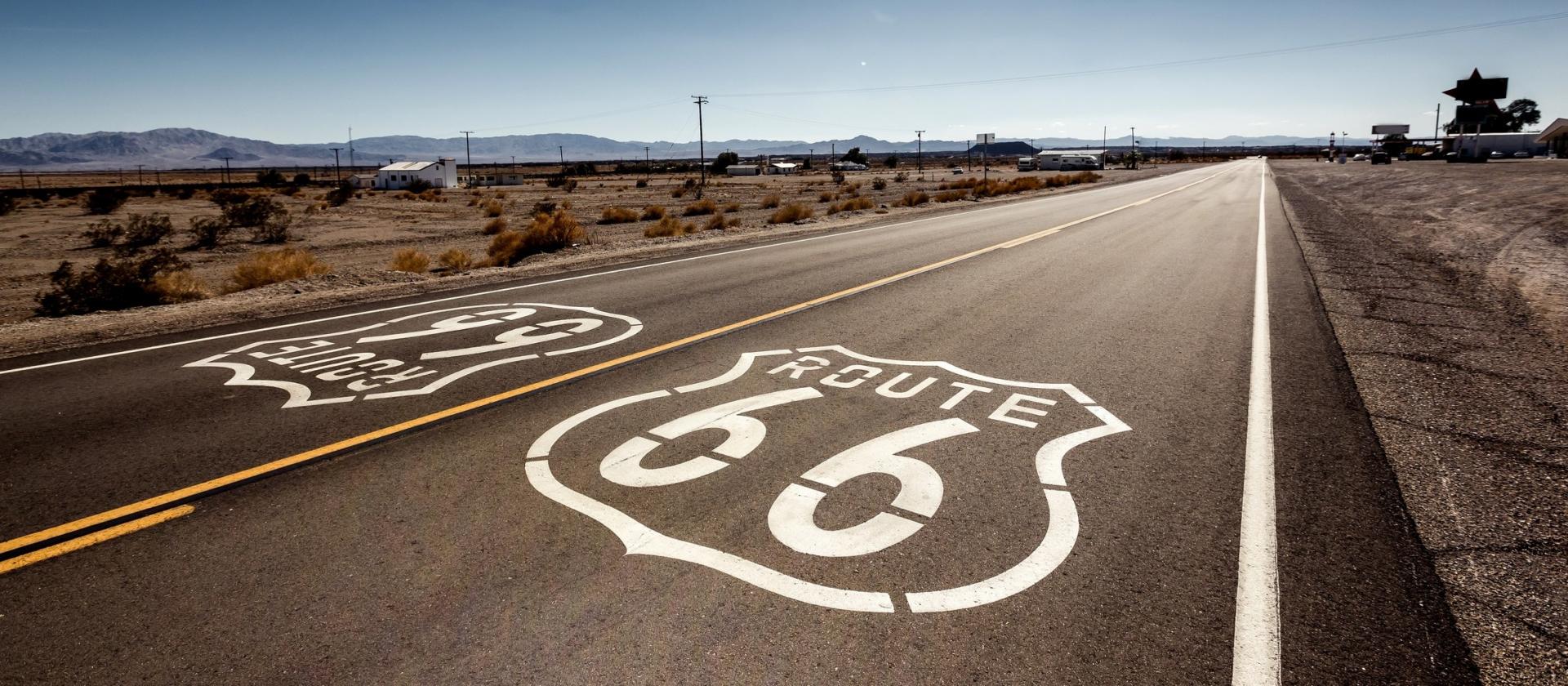 Oryginalny odcinek historycznej Route 66, Arizona