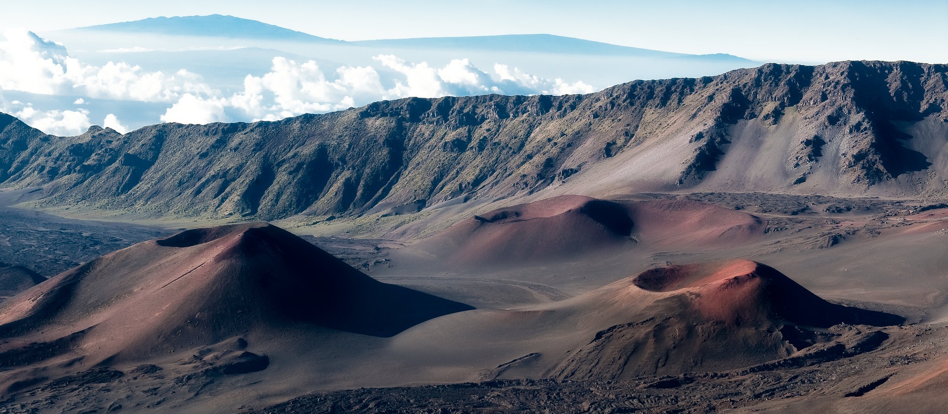 Krater wulkanu Haleakala na wyspie Maui