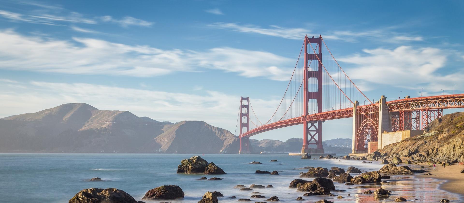 Most Golden Gate w San Francisco