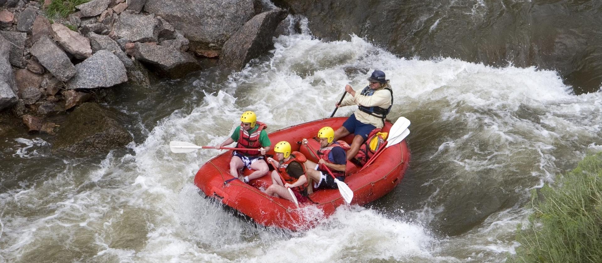 Rafting na rzece Arkansas