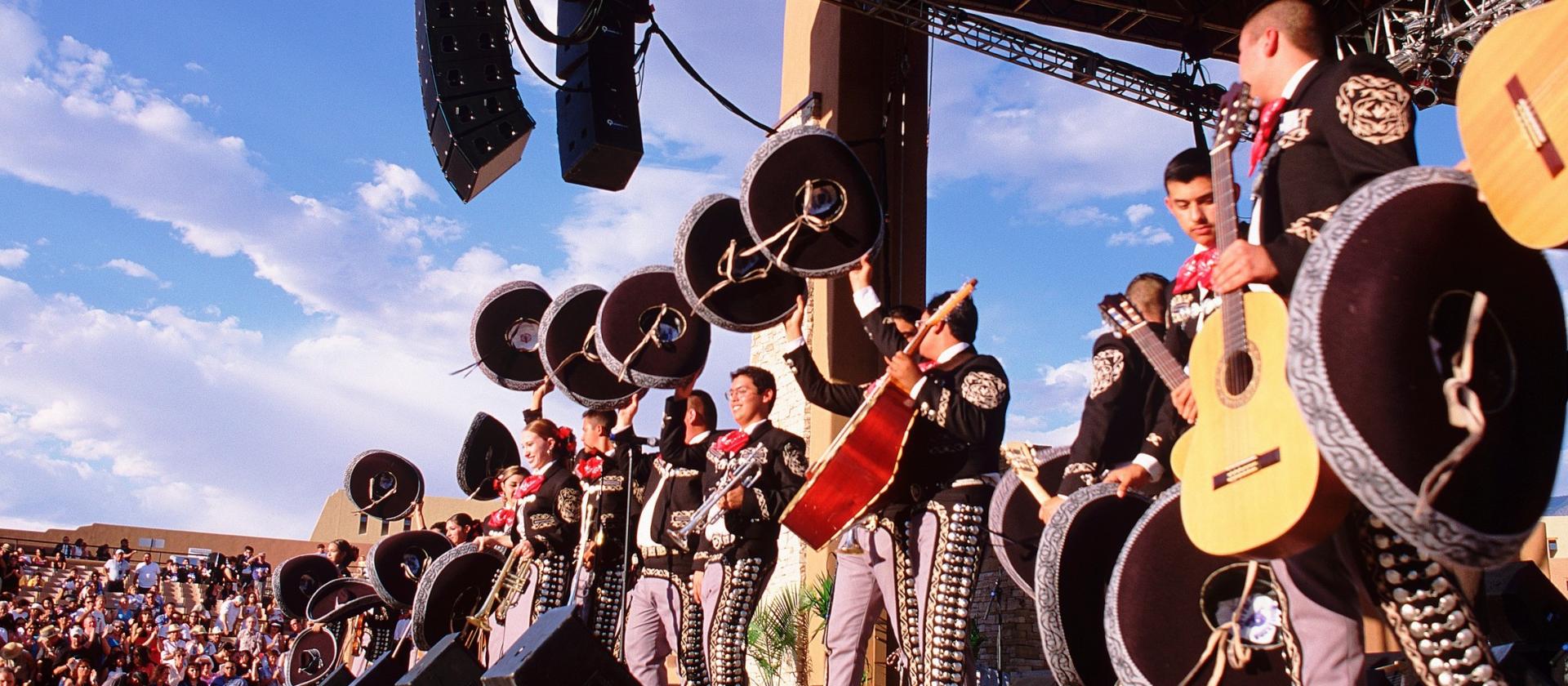 Występ Mariachi