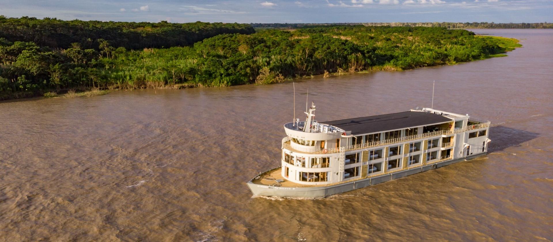 Wyprawa do Amazonii na pokładzie luksusowego statku