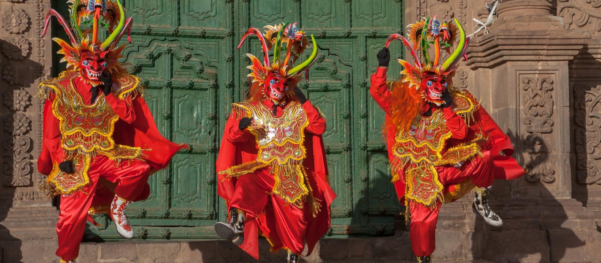 Tancerze na festiwalu Candelaria