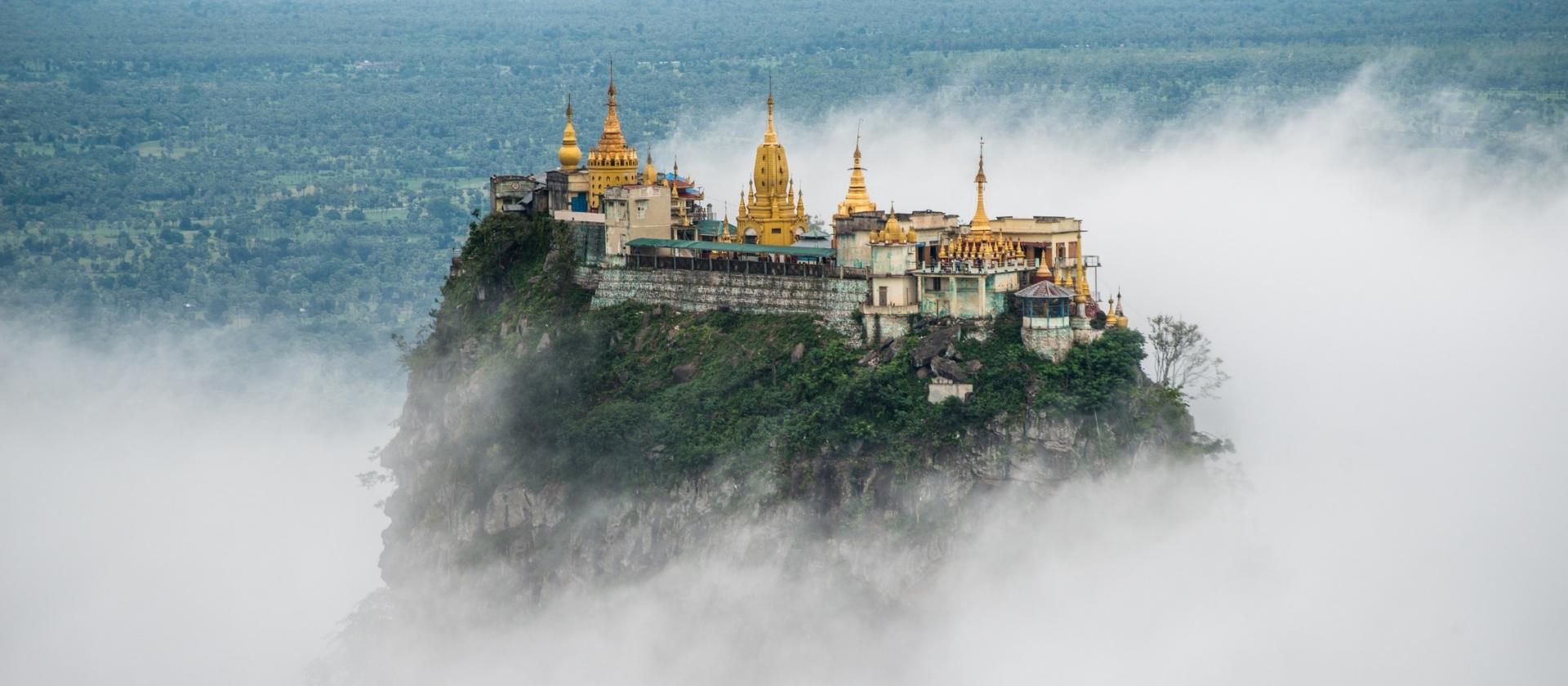 Owiana legendą Mount Popa