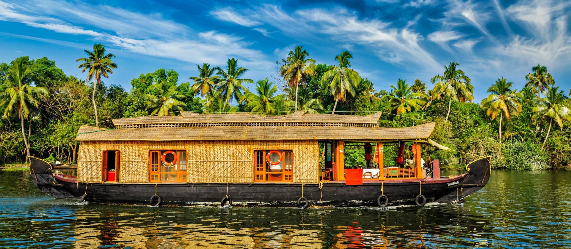 Rejs po Backwaters Kerali