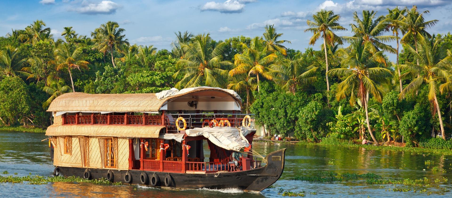 Rejs po Backwaters Kerali
