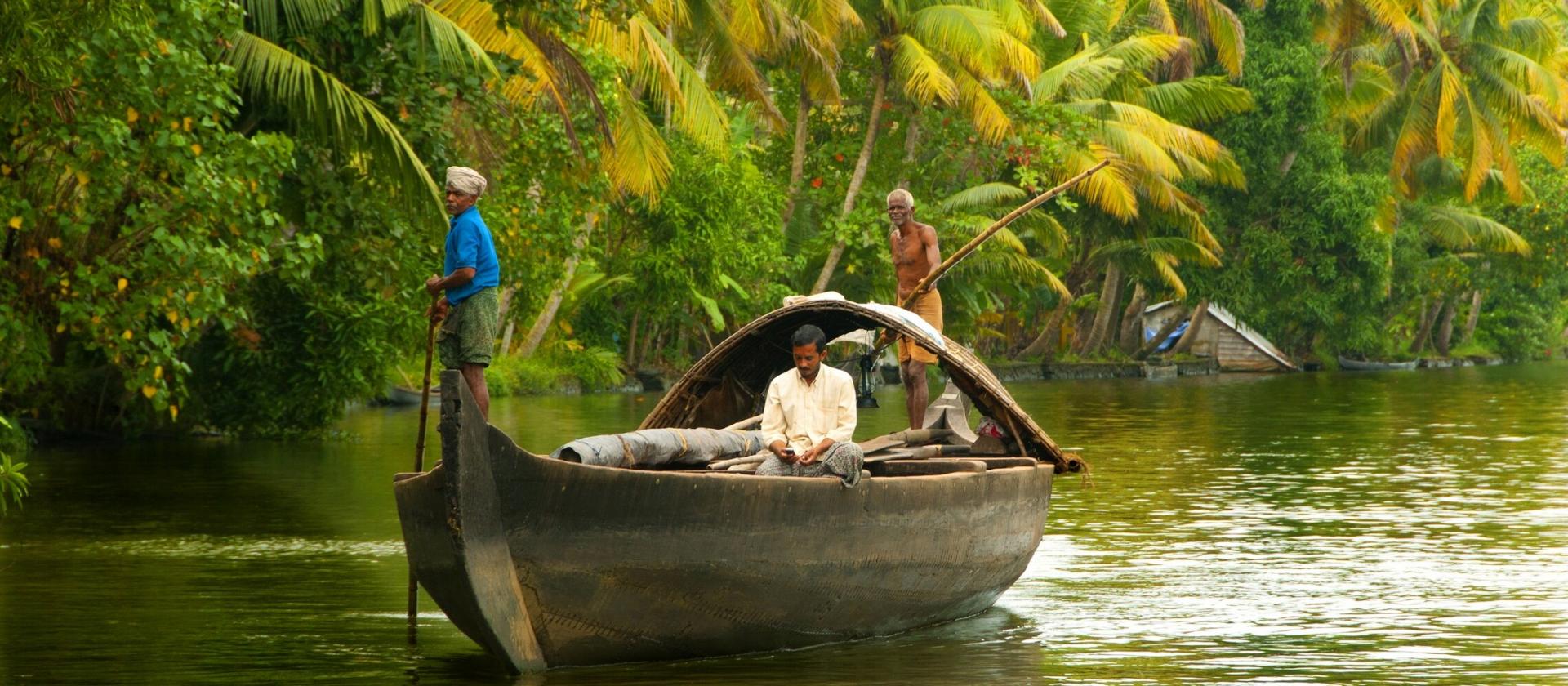 Rejs po Backwaters Kerali