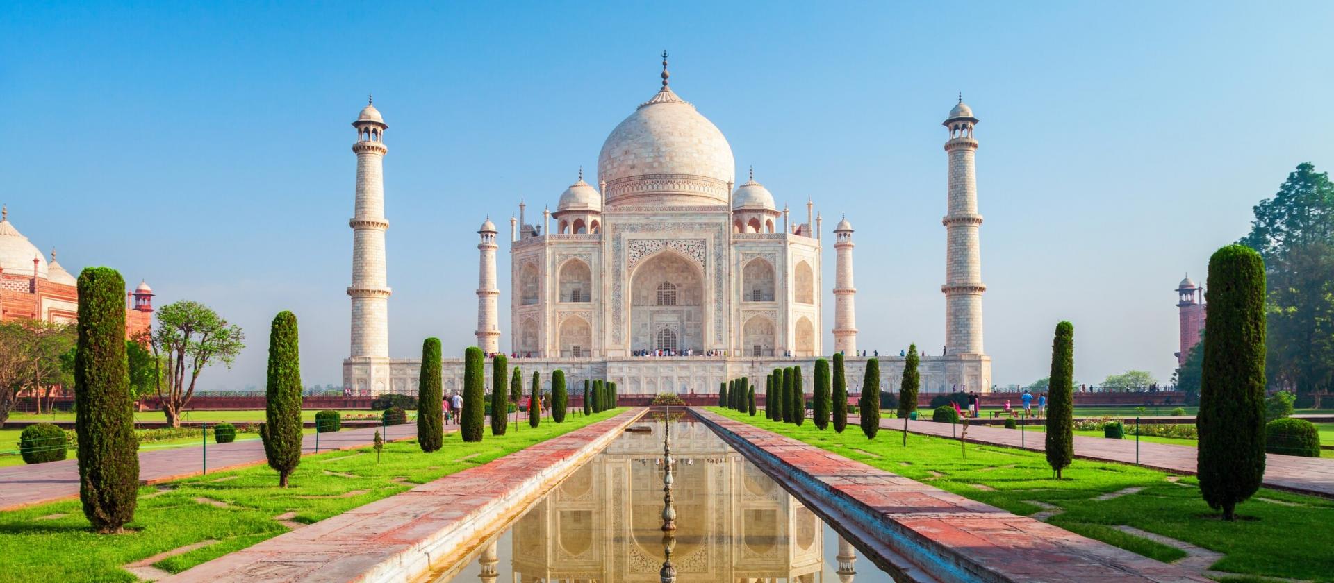 Zwiedzanie Taj Mahal