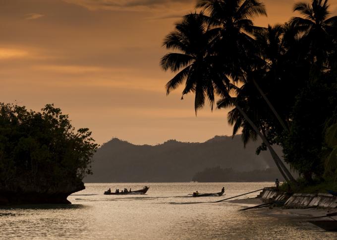 Pejzaż za Raja Ampat