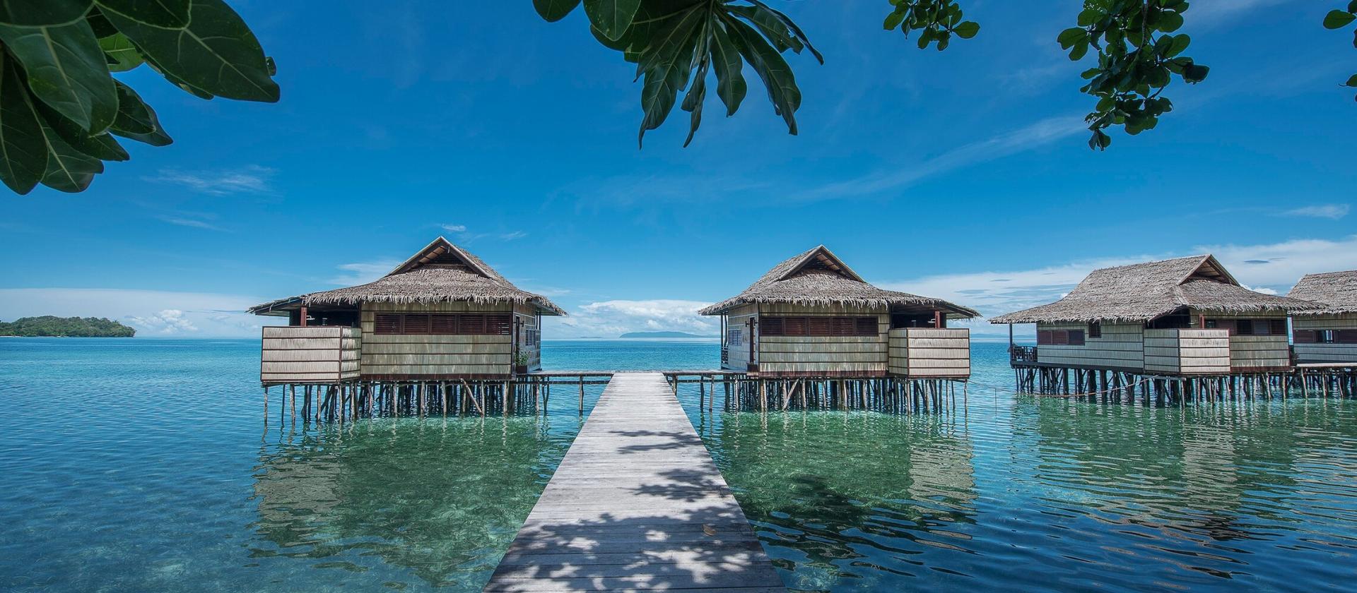 Domki w Papua Paradise Eco Resort