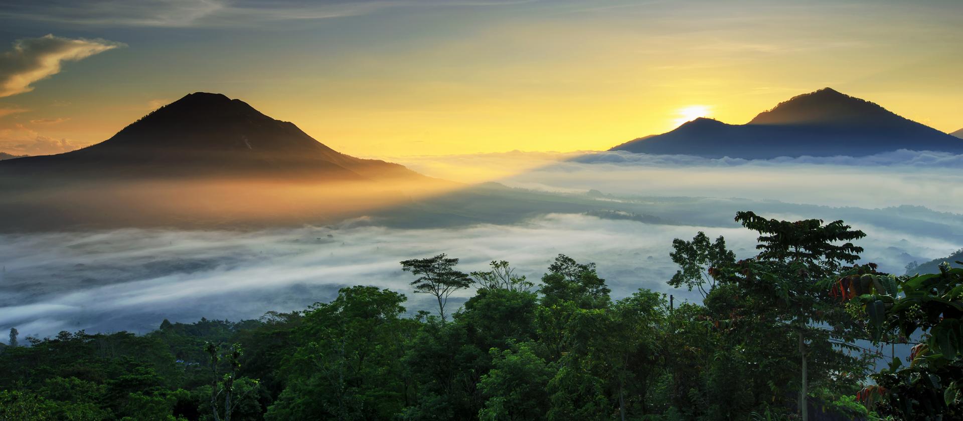 Wschód słońca i śniadanie na wulkanie Batur na Bali