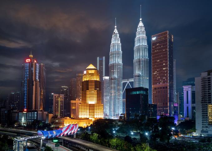 Kuala Lumpur nocą