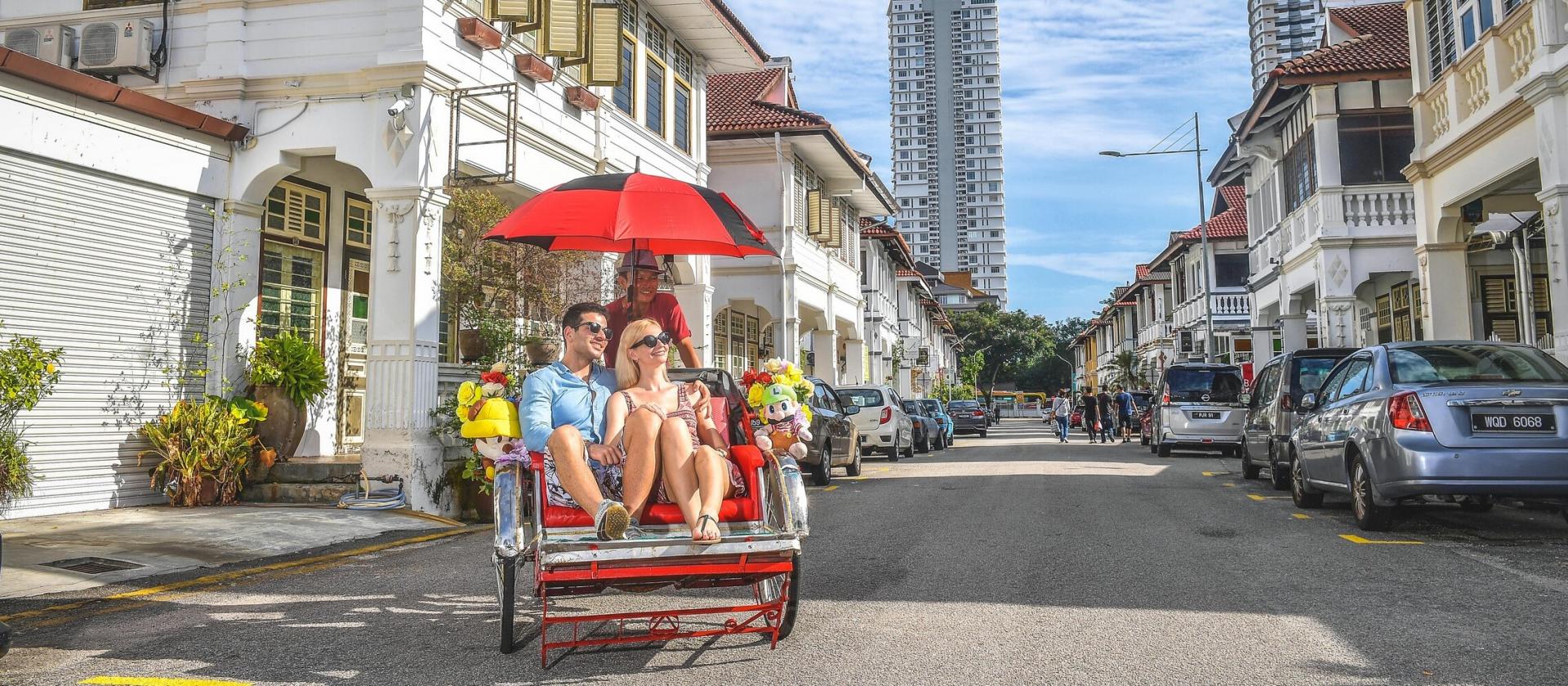 Rowerem przez Penang