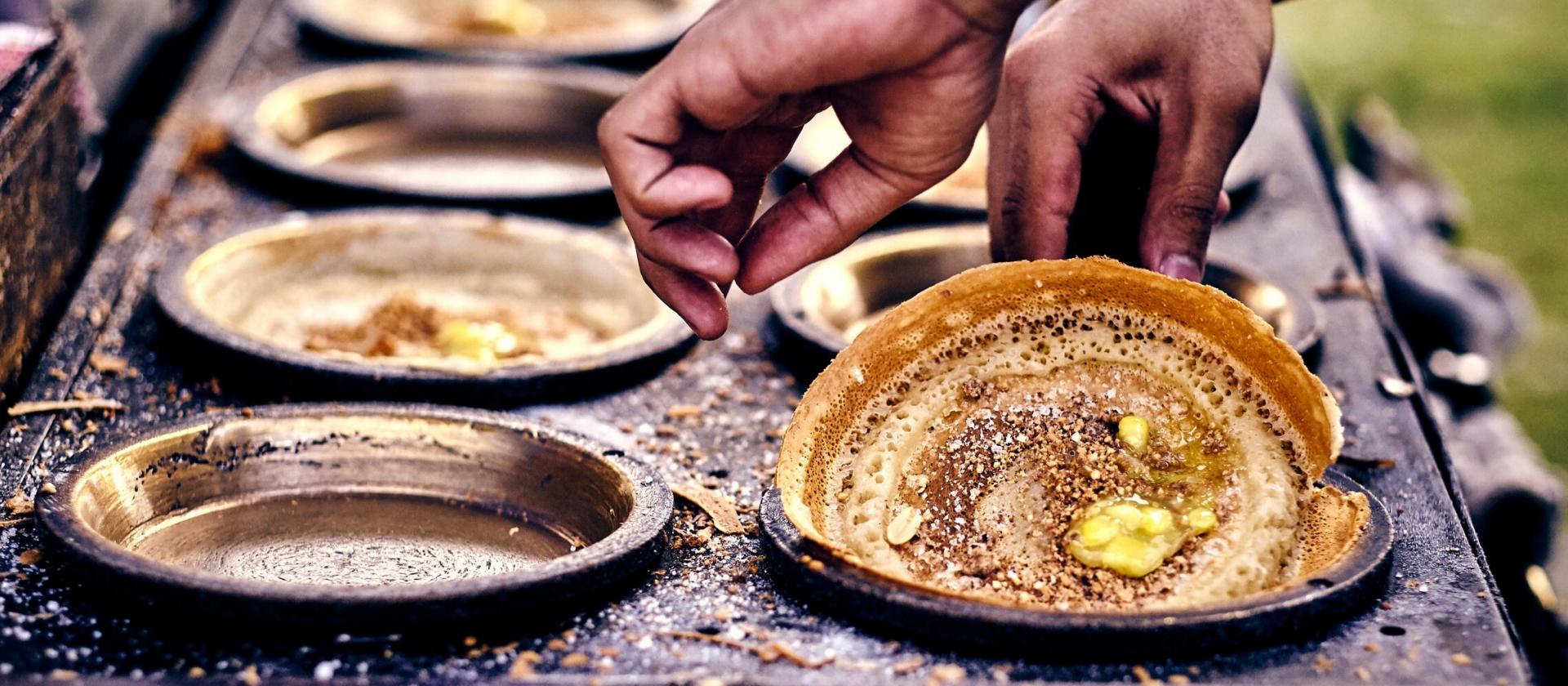 Street food w Kuala Lumpur 