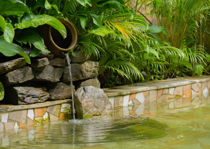 Detal w hotelu Dorje's Resort