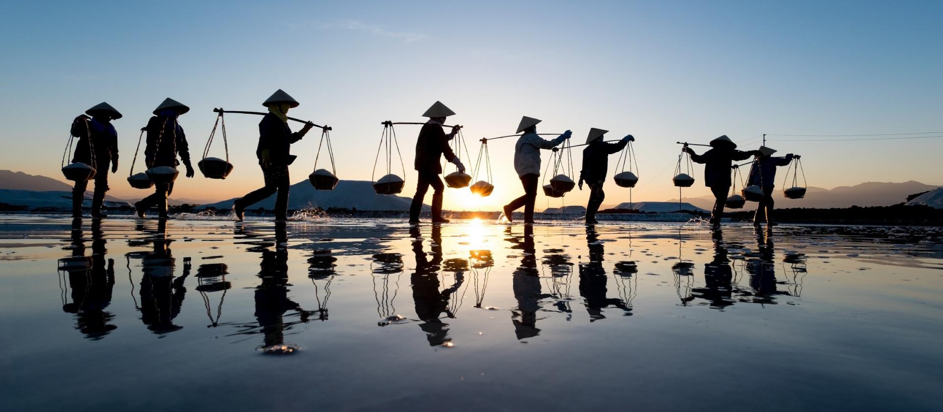 Pola soli w okolicach Nha Trang