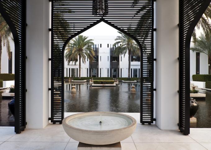 Hotelowe wnętrze w stylu zen