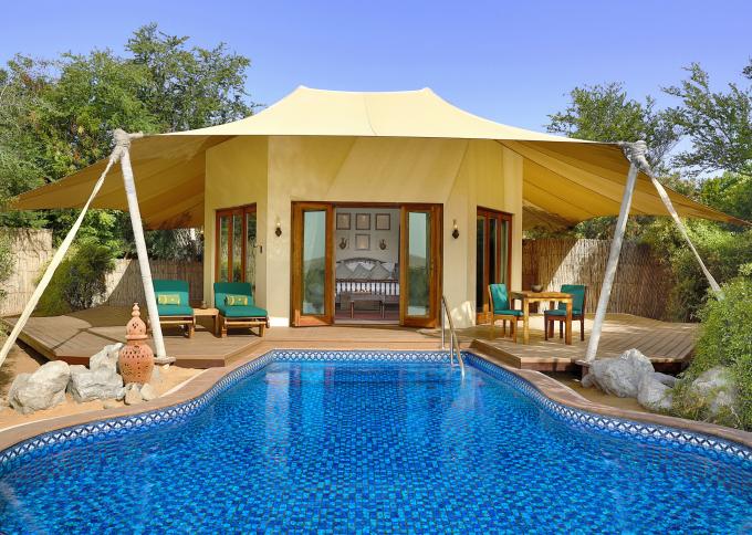 Jeden z dostępnych namiotów