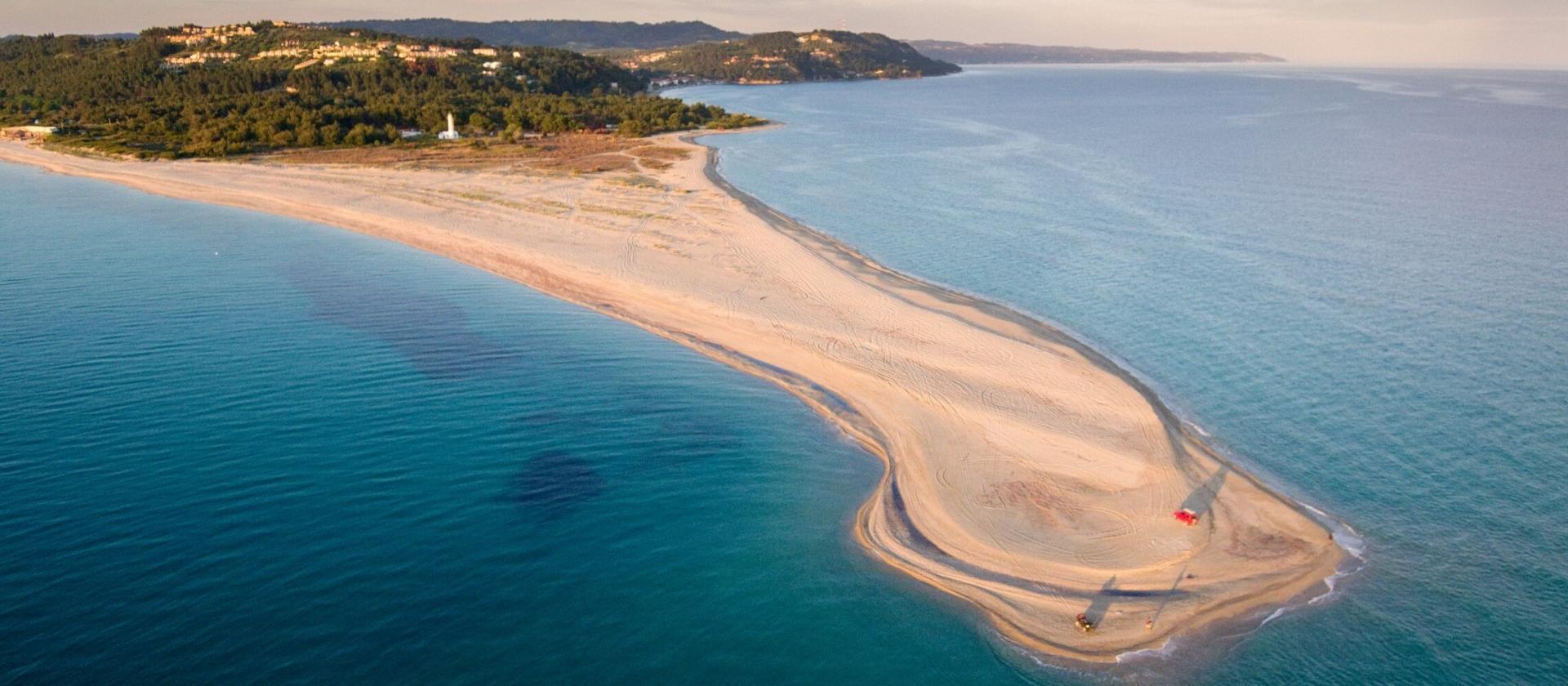 Plaża Possidi na Półwyspie Kassandra