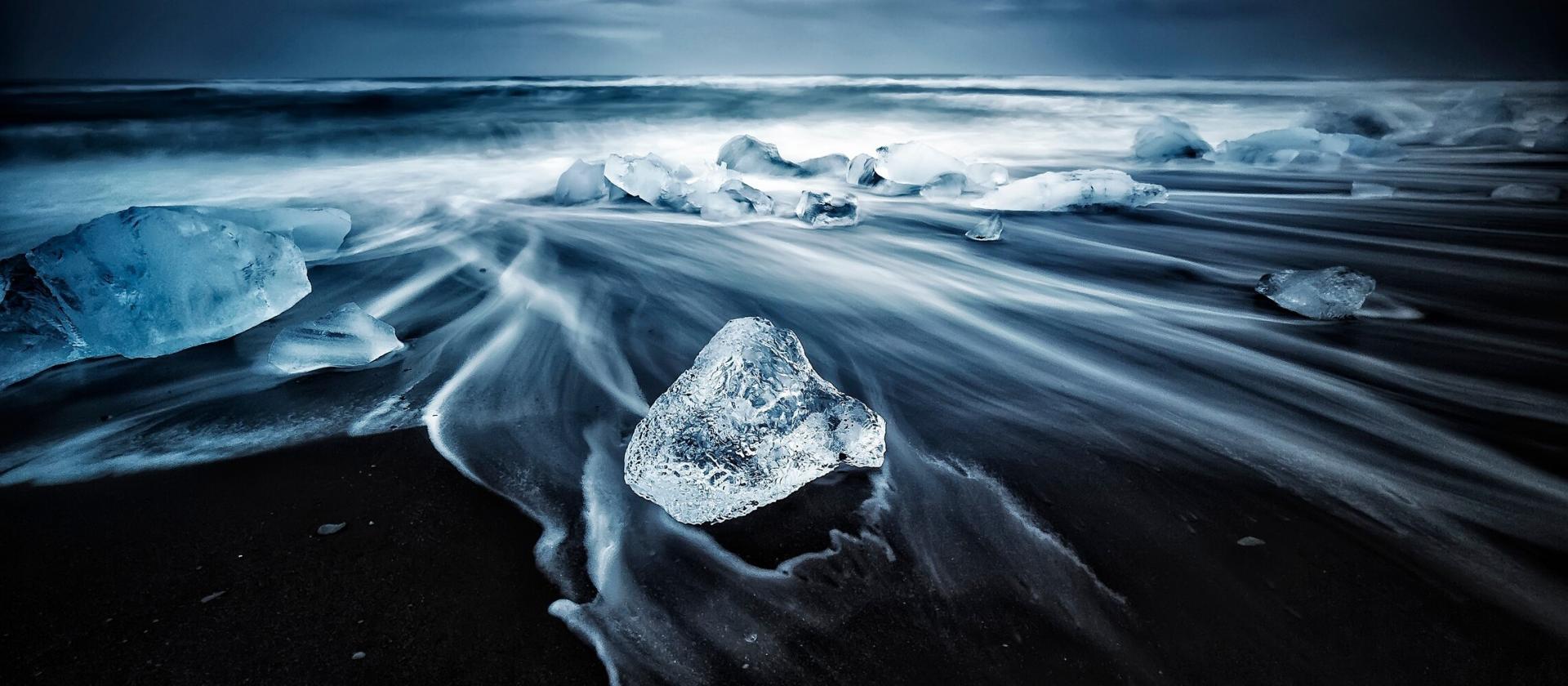 Laguna lodowcowa Jokulsarlon 