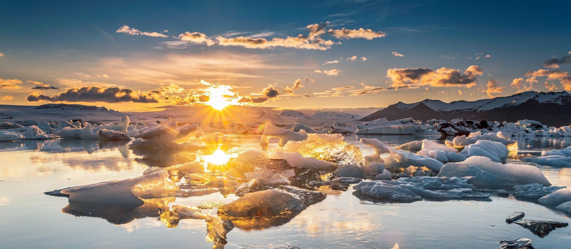 Laguna lodowcowa Jokulsarlon 