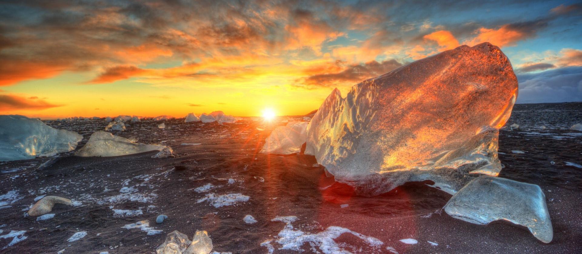 Laguna lodowcowa Jokulsarlon 