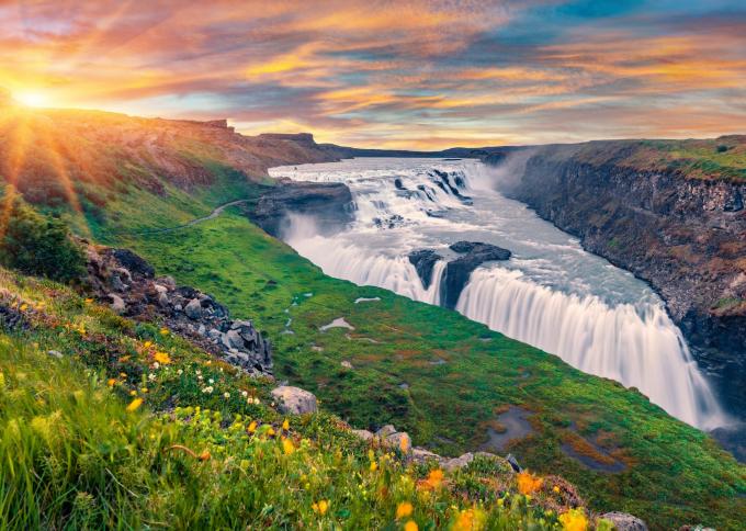 Wodospad Gullfoss