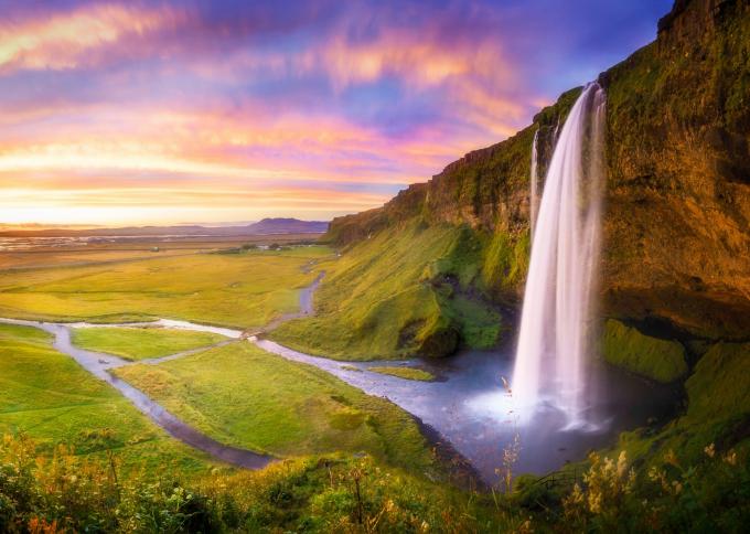 Wodospad Seljalandsfoss