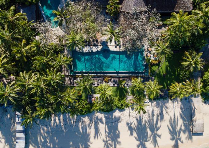 Aerial z hotelu Tokoriki