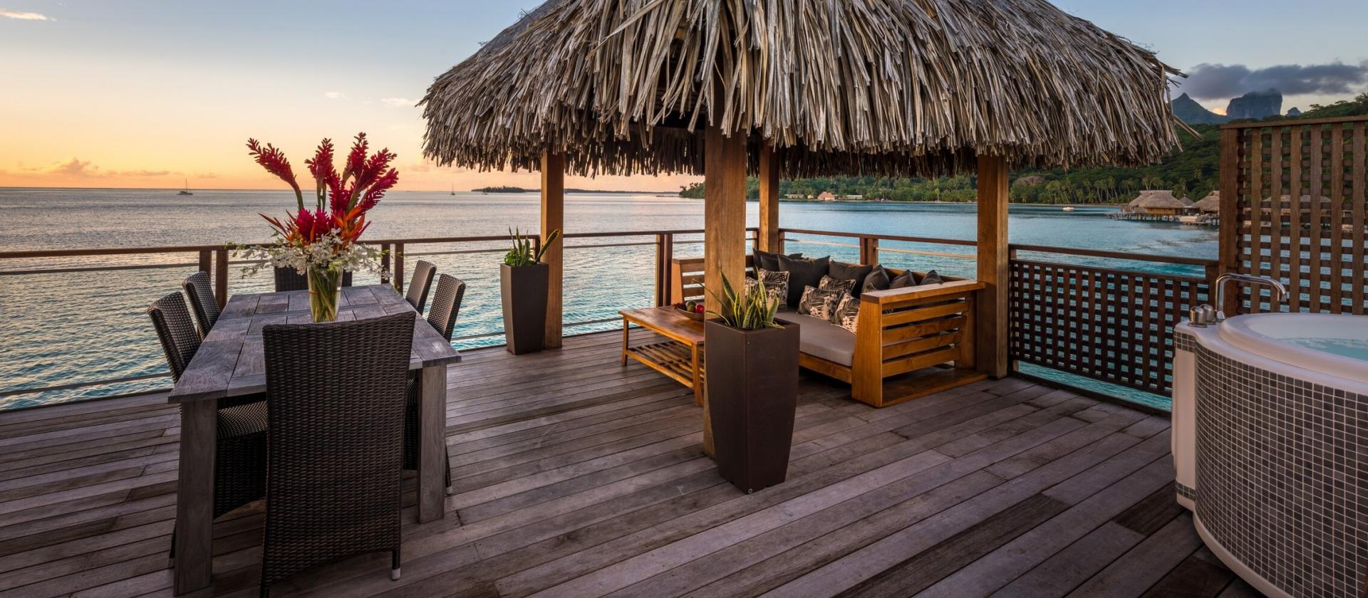 Presidential Overwater Pool Villa