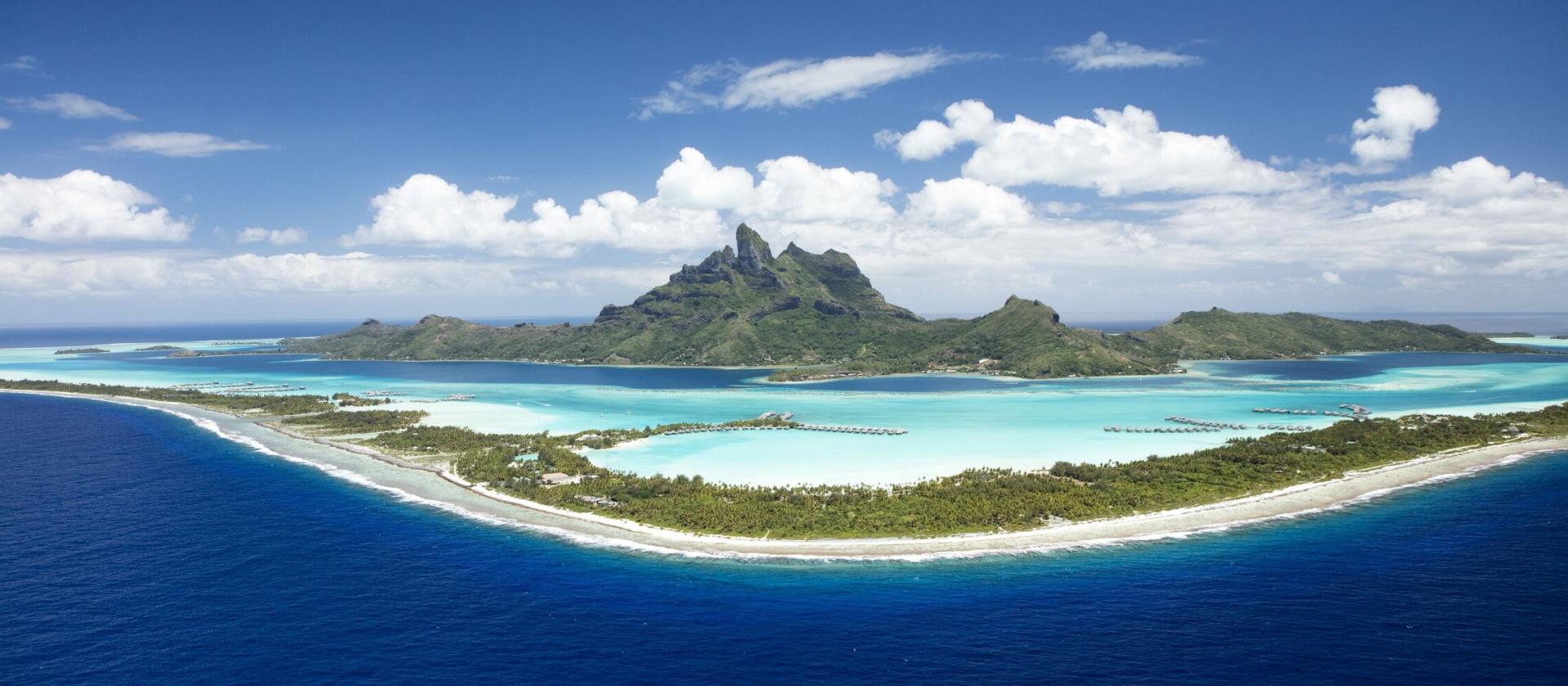 Prywatny lot helikopterem nad Bora Bora i lądowaniem w atolu Tupai