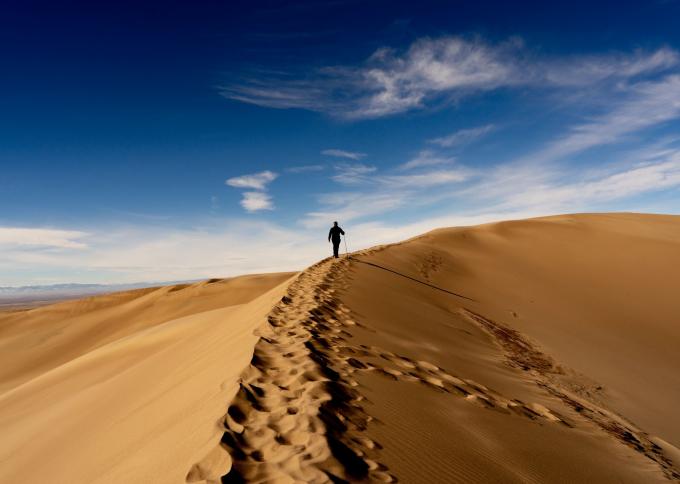 Great Sand Dunes zimą!